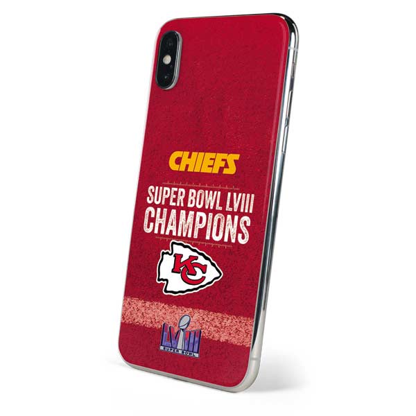 NFL Chiefs Super Bowl LVIII Champions iPhone XS Max Skin