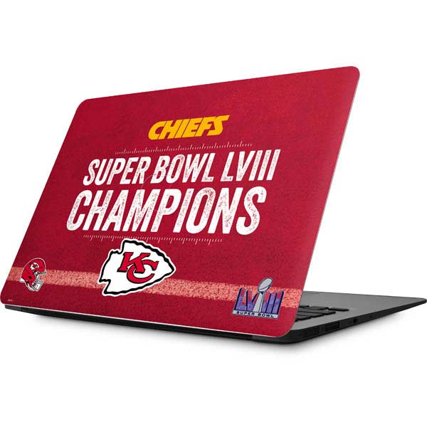 NFL Chiefs Super Bowl LVIII Champions Apple MacBook Skin