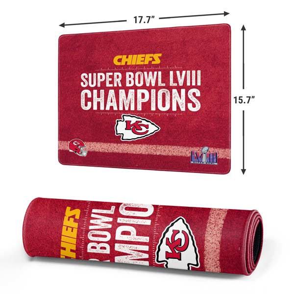 NFL Chiefs Super Bowl LVIII Champions Gaming Mouse Pad