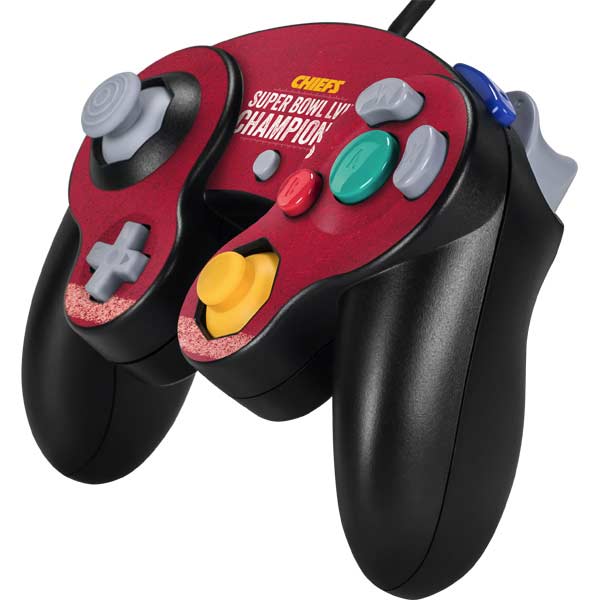 NFL Chiefs Super Bowl LVIII Champions Nintendo GameCube Controller Skin