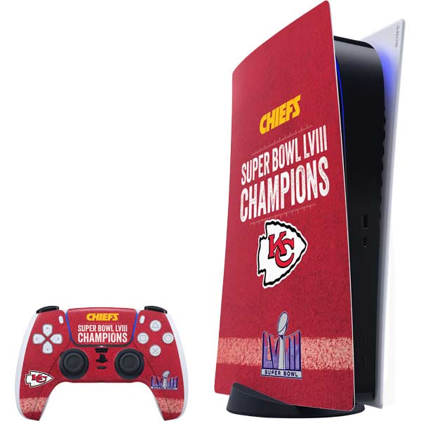 NFL Chiefs Super Bowl LVIII Champions PlayStation PS5 Skins