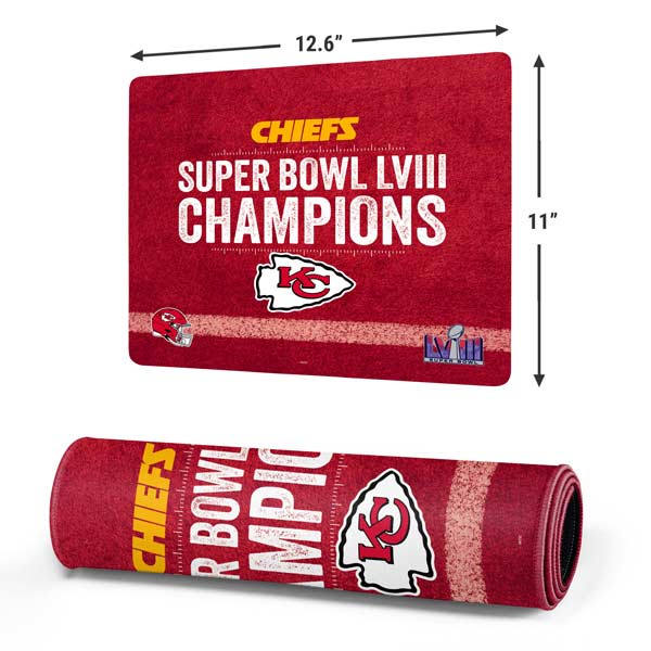 NFL Chiefs Super Bowl LVIII Champions Gaming Mouse Pad