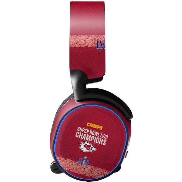 NFL Chiefs Super Bowl LVIII Champions SteelSeries Arctis 3 Skin