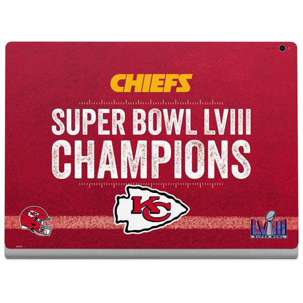 NFL Chiefs Super Bowl LVIII Champions Surface Book 2 15in Skin