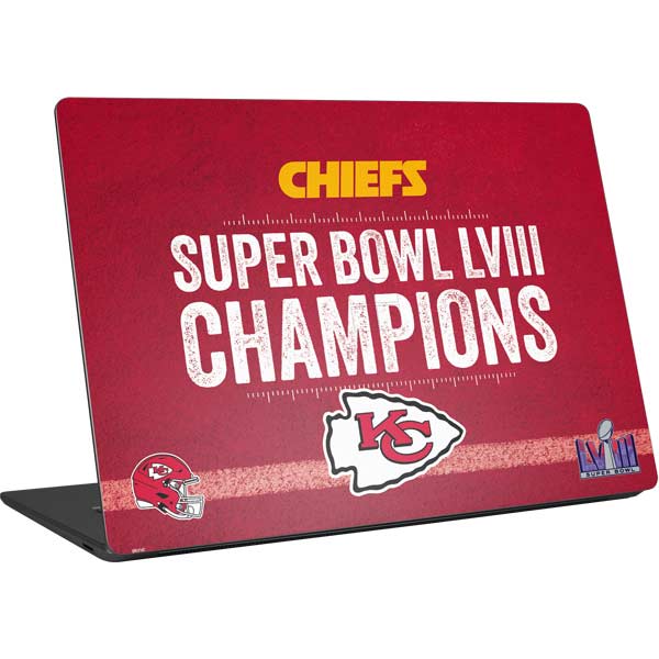 NFL Chiefs Super Bowl LVIII Champions Surface Laptop 4 15in Skin