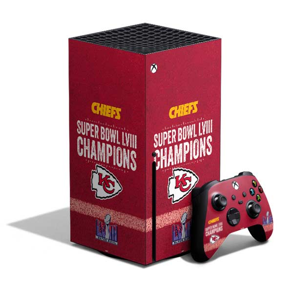 NFL Chiefs Super Bowl LVIII Champions Xbox Series X Bundle Skin