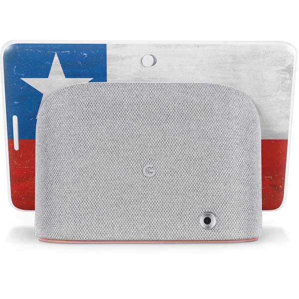 Chile Flag Distressed Google Home Hub Skin