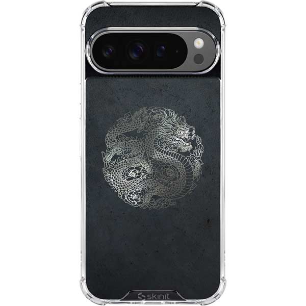 Chinese Black Dragon Google Pixel 10 Pro XL Clear Case