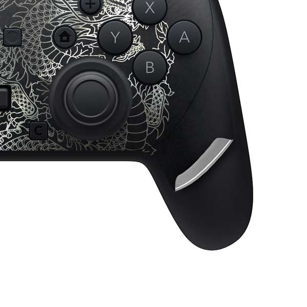 Chinese Black Dragon Nintendo Switch 2 (2025) Pro Controller Skin | Skinit