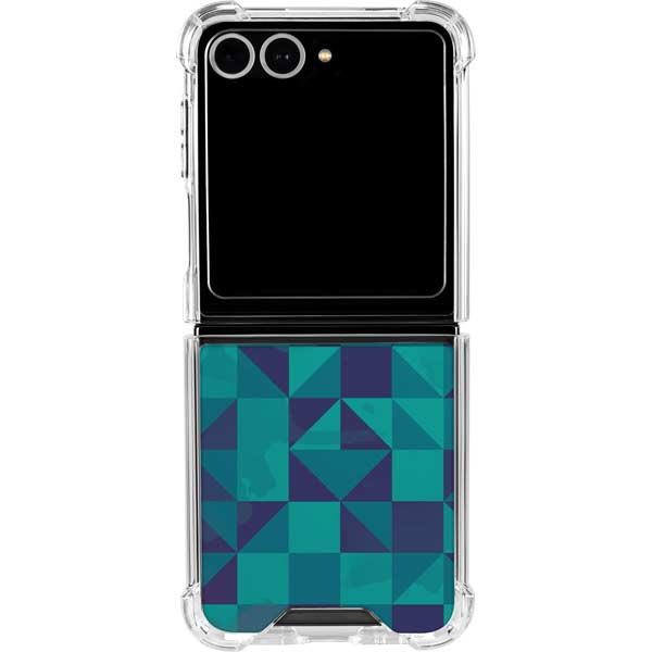 Chromatic 01 Galaxy Z Flip7 Clear Case