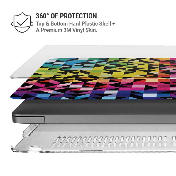 Chromatic 02 MacBook Pro 14in (2021-24) Case plus Skin