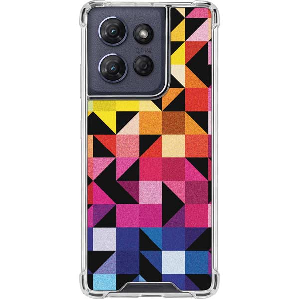 Chromatic 02 Moto G Power 5G (2025) Clear Case