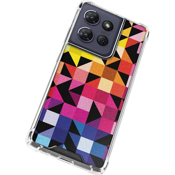 Chromatic 02 Moto G Power 5G (2025) Clear Case
