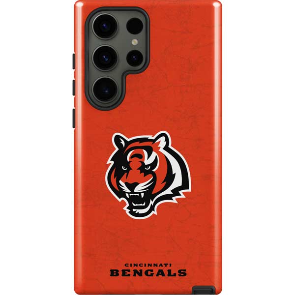 NFL Cincinnati Bengals - Alternate Distressed Galaxy S23 Ultra Pro Case
