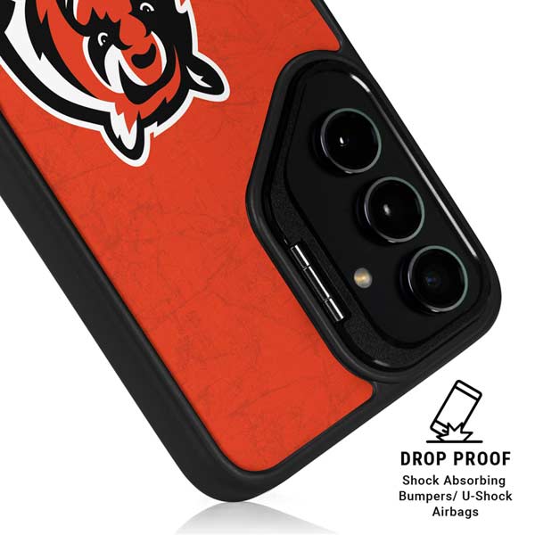 NFL Cincinnati Bengals - Alternate Distressed Galaxy S26 Ultra Kickstand Case