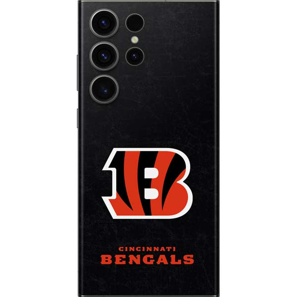 NFL Cincinnati Bengals - Distressed Galaxy Skins