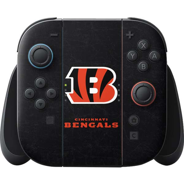 NFL Cincinnati Bengals - Distressed Nintendo Skins