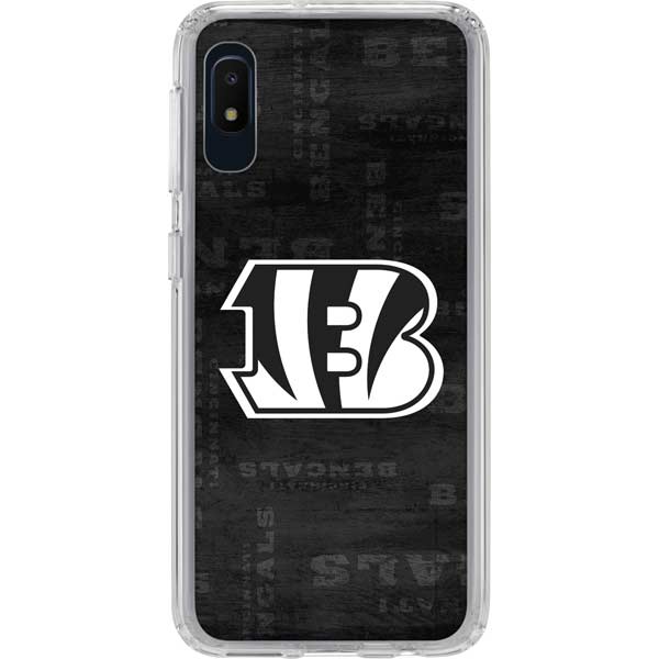 NFL Cincinnati Bengals Black & White Galaxy Cases