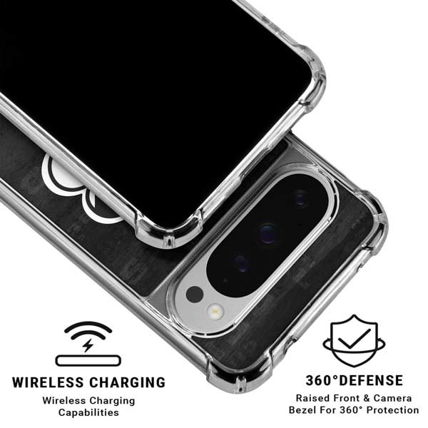 NFL Cincinnati Bengals Black & White Google Pixel 10 Pro Clear Case