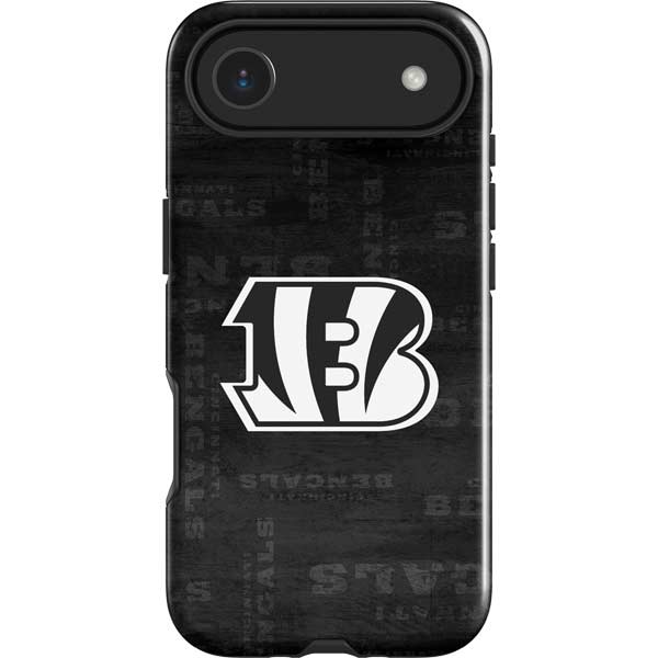 NFL Cincinnati Bengals Black & White iPhone 17 Air Impact Case