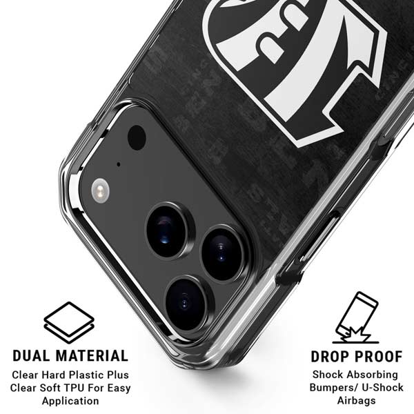 NFL Cincinnati Bengals Black & White iPhone 17 Pro MagSafe Case
