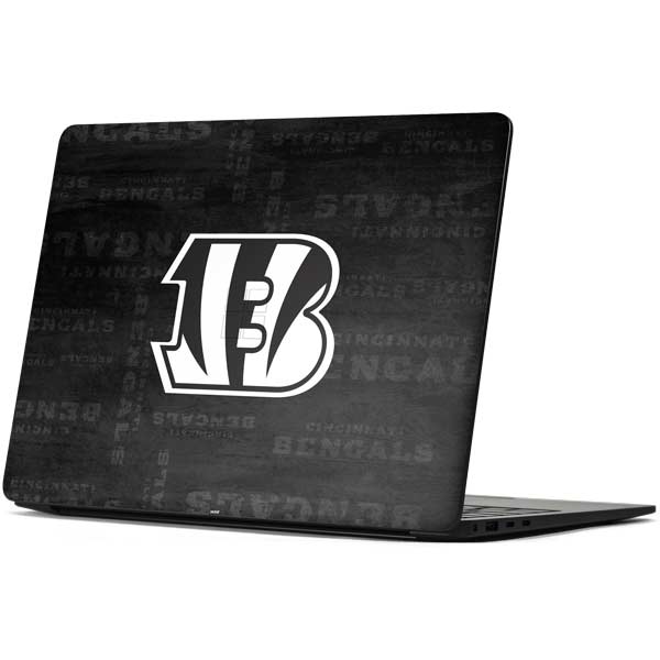 NFL Cincinnati Bengals Black & White Surface Laptop 7 13.8in Skin