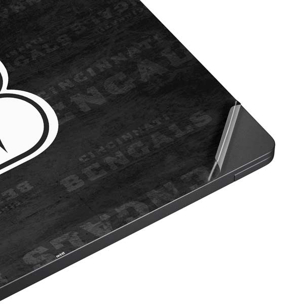 NFL Cincinnati Bengals Black & White Surface Laptop 7 13.8in Skin
