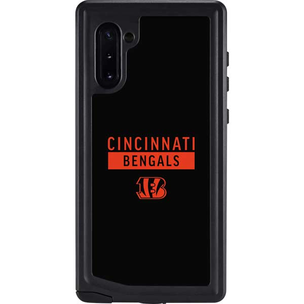 NFL Cincinnati Bengals Black Performance Series Galaxy Cases
