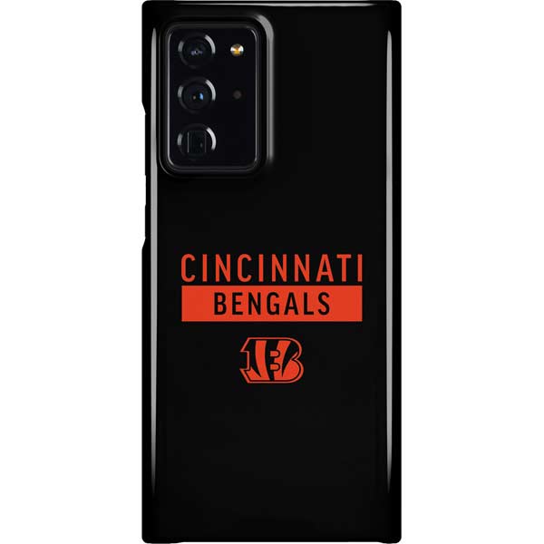 NFL Cincinnati Bengals Black Performance Series Galaxy Cases