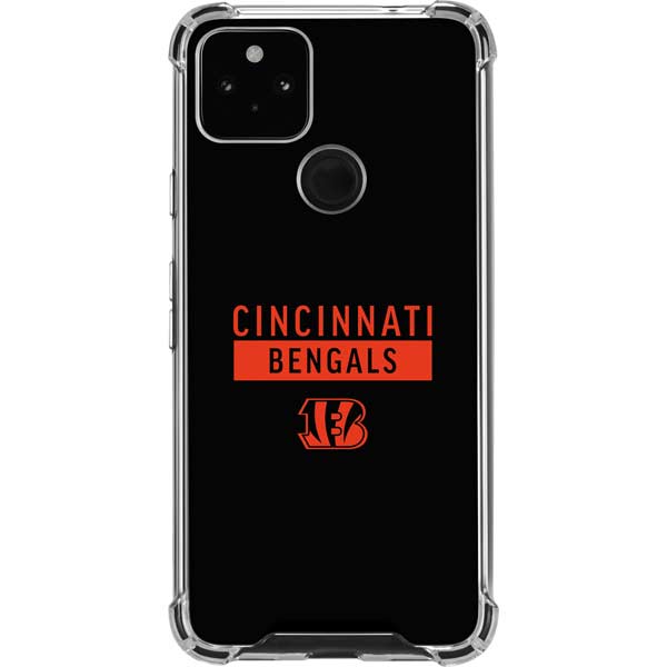 NFL Cincinnati Bengals Black Performance Series Pixel Cases