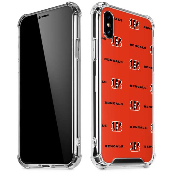 NFL Cincinnati Bengals Blitz Series iPhone X/XS Clear Case