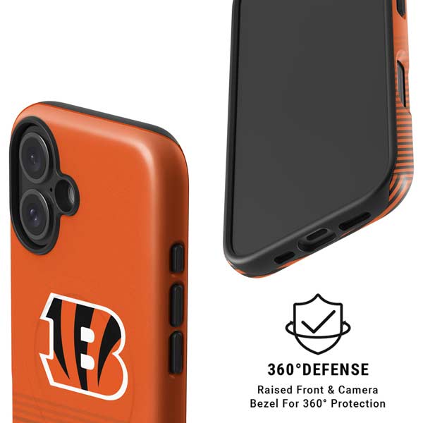 NFL Cincinnati Bengals Breakaway iPhone 16 Magsafe Impact Case