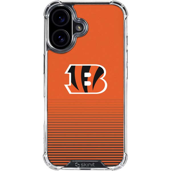 NFL Cincinnati Bengals Breakaway iPhone 17 Clear Case