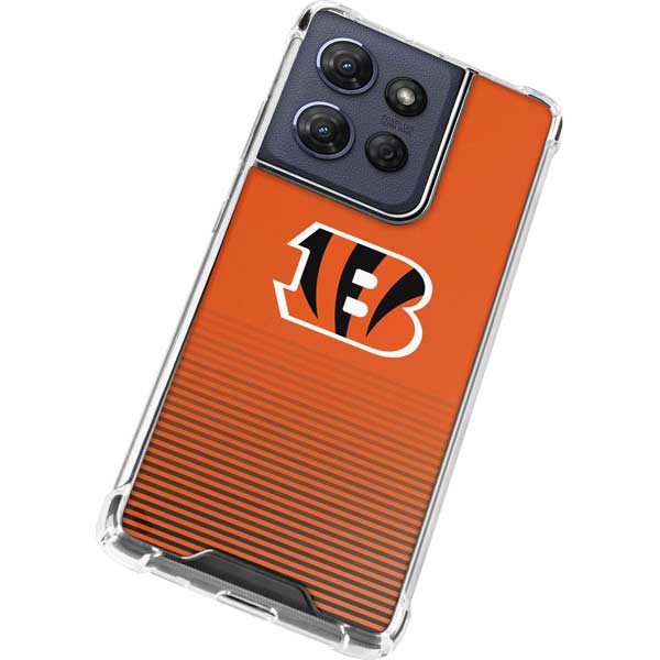 NFL Cincinnati Bengals Breakaway Moto G Play 5G (2025) Clear Case