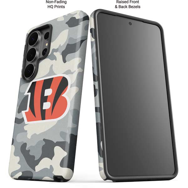 NFL Cincinnati Bengals Camo Galaxy S26 Ultra Impact Case