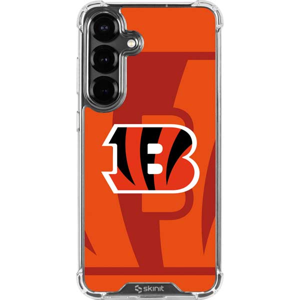 NFL Cincinnati Bengals Double Vision Galaxy S26 Clear Case