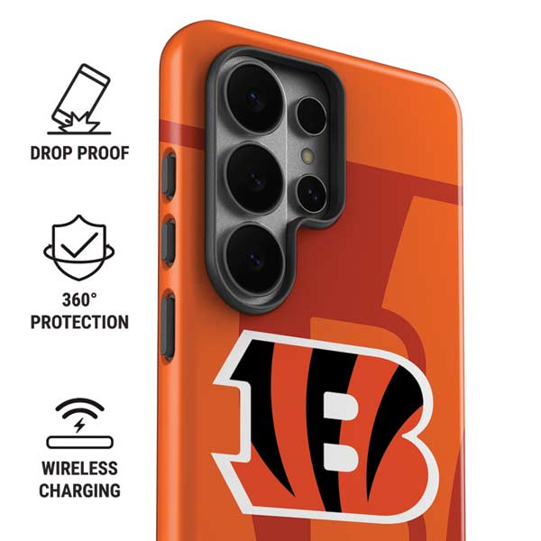 NFL Cincinnati Bengals Double Vision Galaxy S26 Ultra Impact Case