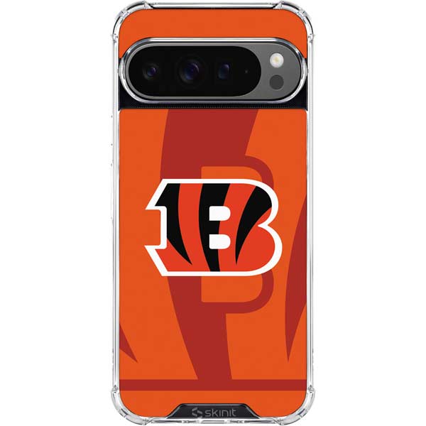 NFL Cincinnati Bengals Double Vision Google Pixel 10 Pro XL Clear Case
