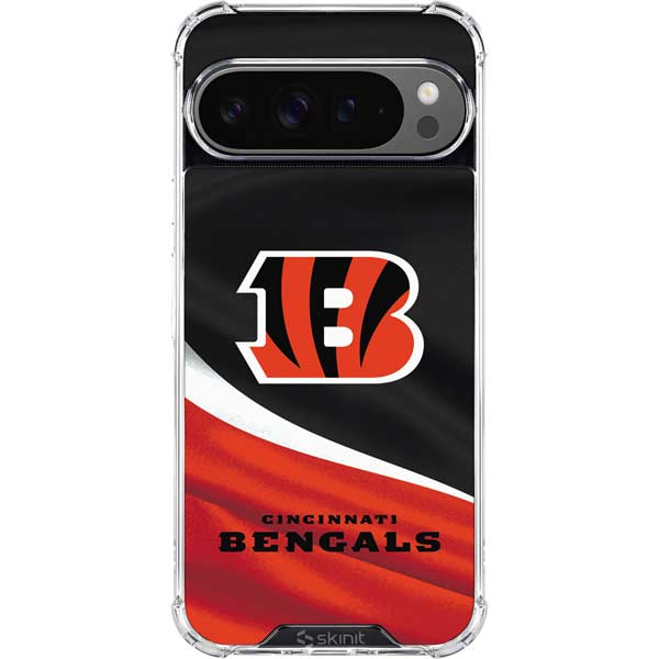 NFL Cincinnati Bengals Google Pixel 10 Pro XL Clear Case