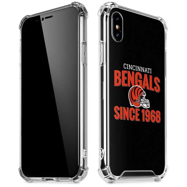NFL Cincinnati Bengals Helmet iPhone X/XS Clear Case