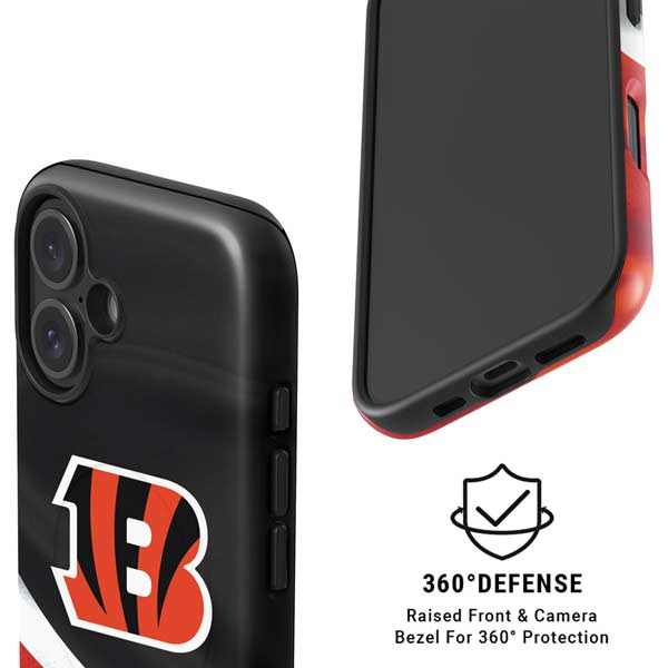 NFL Cincinnati Bengals iPhone 16 Magsafe Impact Case