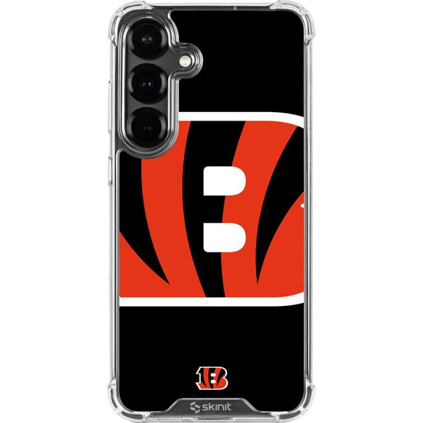 NFL Cincinnati Bengals Large Logo Galaxy S26 Clear Case