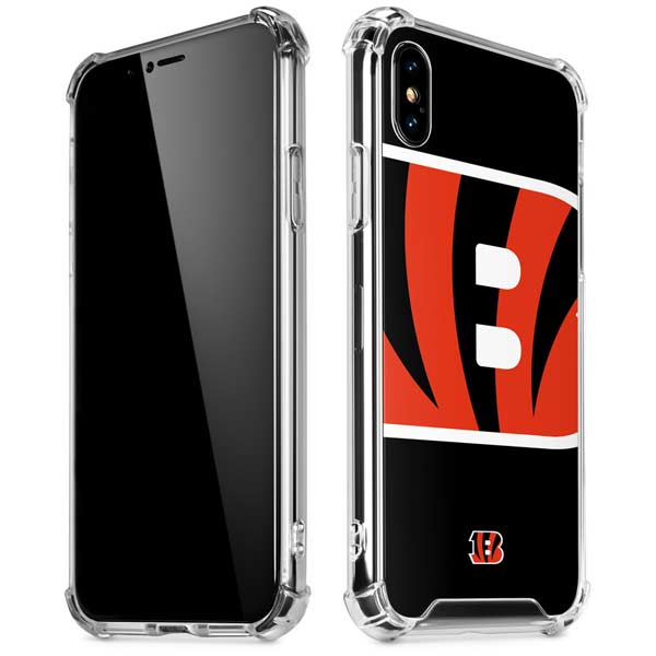 NFL Cincinnati Bengals Large Logo iPhone X/XS Clear Case
