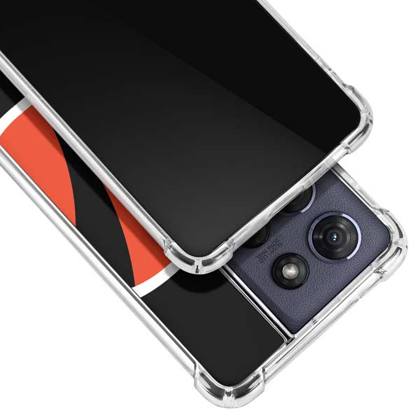 NFL Cincinnati Bengals Large Logo Moto G 5G (2025) Clear Case