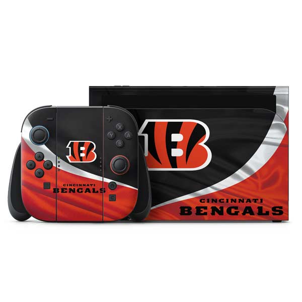 NFL Cincinnati Bengals Nintendo Switch 2 (2025) with Joy-Con Skin