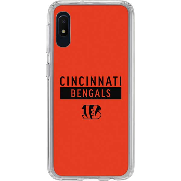 NFL Cincinnati Bengals Orange Performance Series Galaxy Cases