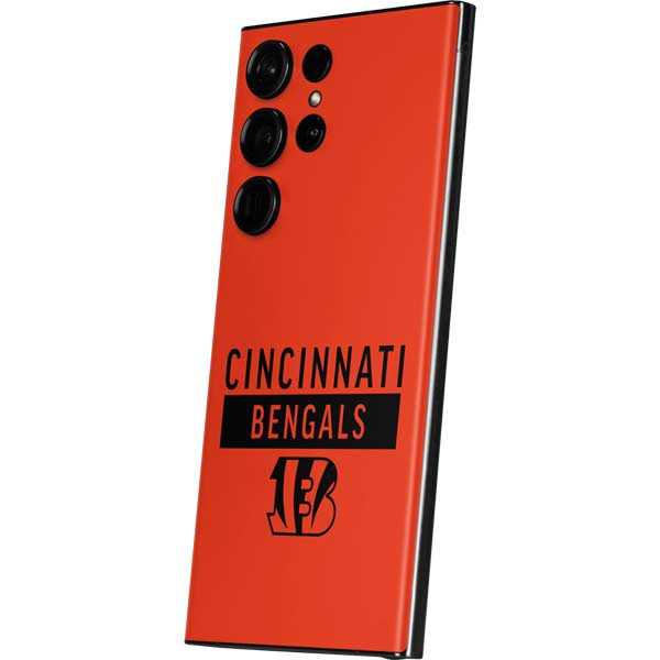 NFL Cincinnati Bengals Orange Performance Series Galaxy Skins