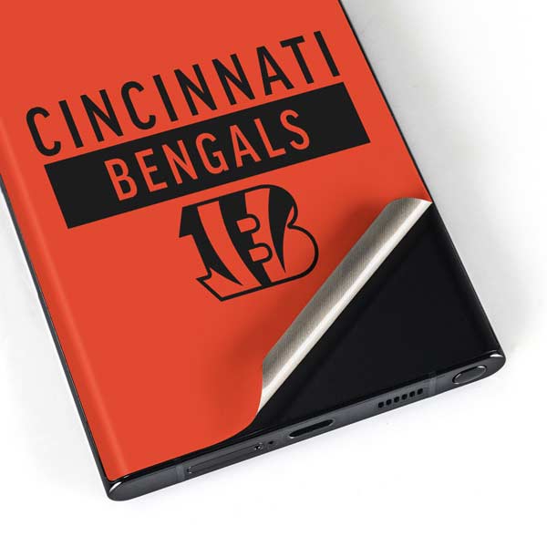 NFL Cincinnati Bengals Orange Performance Series Galaxy Skins