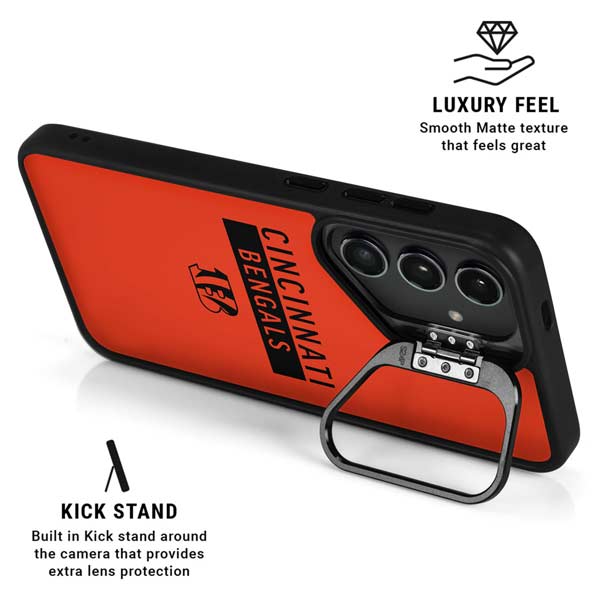 NFL Cincinnati Bengals Orange Performance Series Galaxy S26 Plus Kickstand Case
