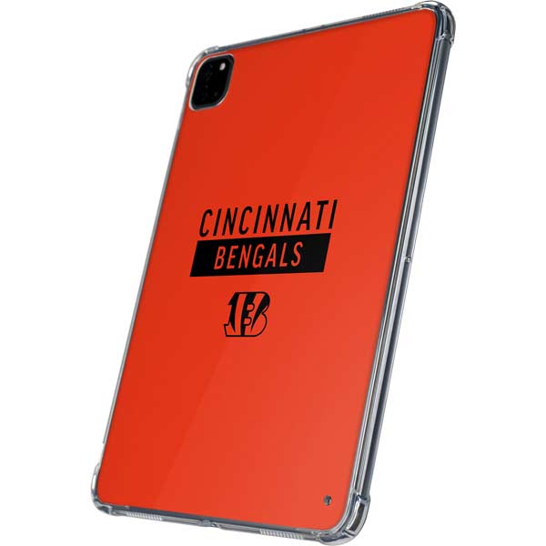 NFL Cincinnati Bengals Orange Performance Series iPad Pro 11in (2024) Clear Case